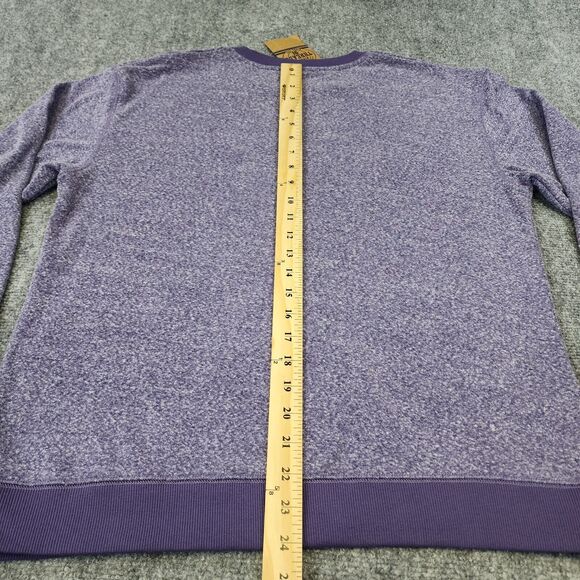 University of Clemson Tigers Sweatshirt Womens Medium Purple Long Sleeve Fleece - Picture 7 of 16